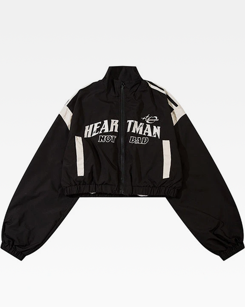 OFFSEAL Y2K Cropped Tracksuit Jacket