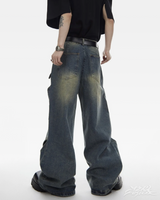 OFFSEAL Y2K Men's Cyber Jeans