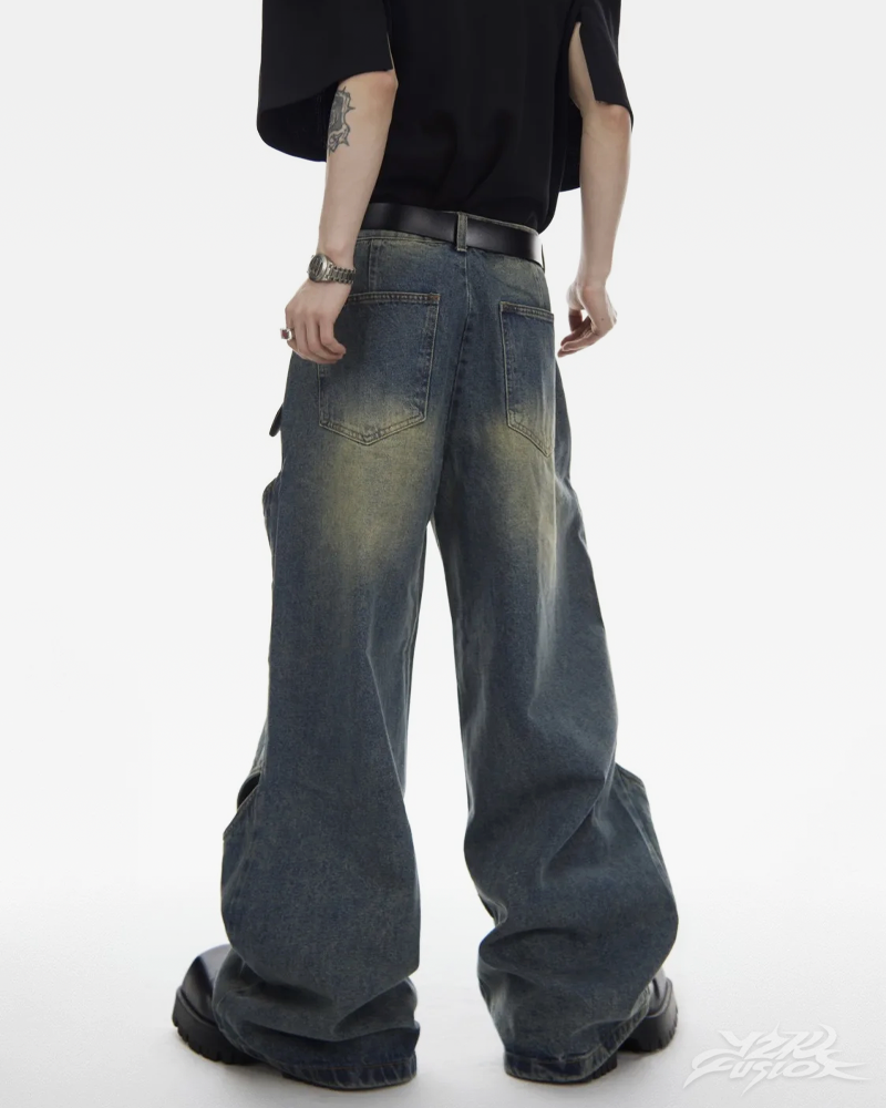 OFFSEAL Y2K Men's Cyber Jeans