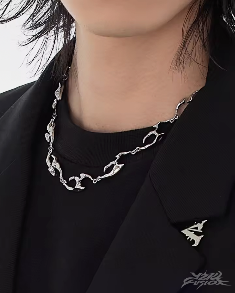 OFFSEAL Y2K Cyber Necklace