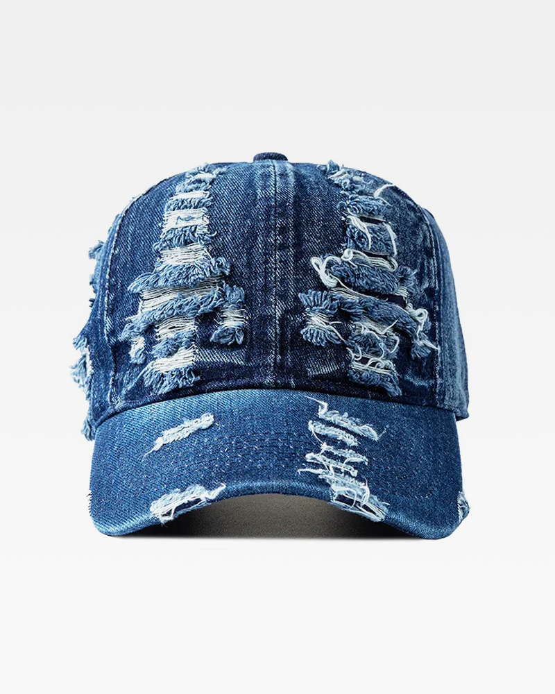 OFFSEAL Denim Distressed Cap