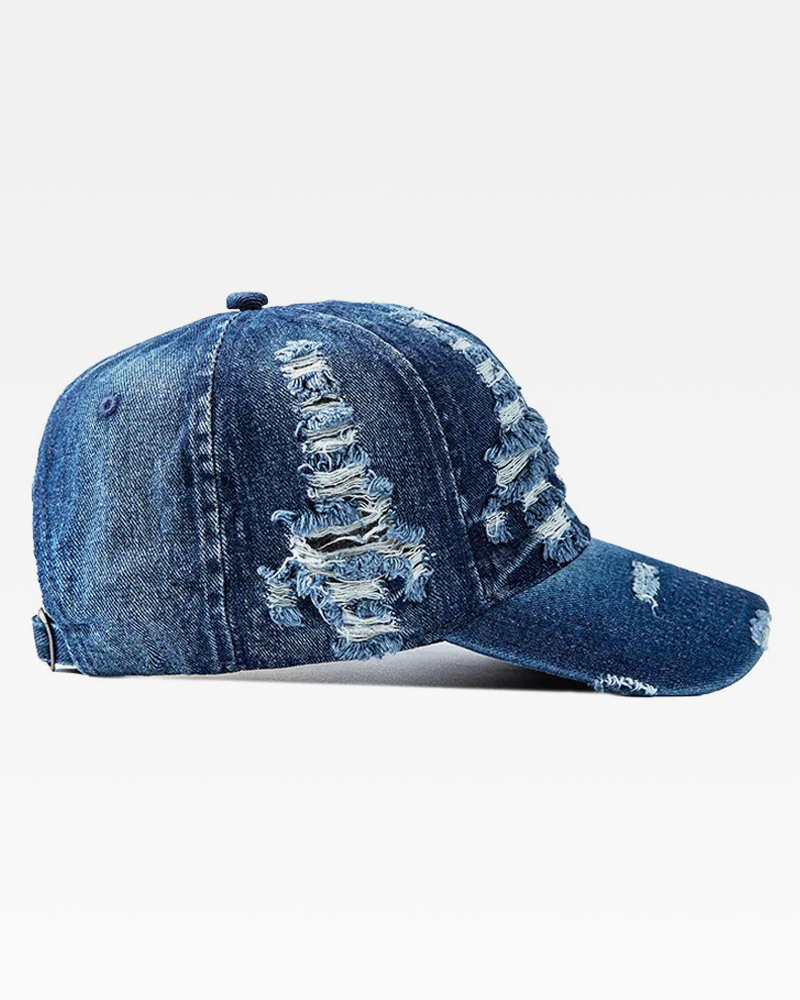 OFFSEAL Denim Distressed Cap