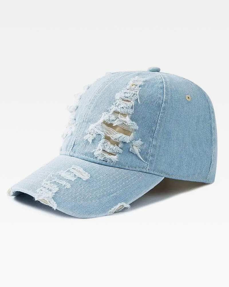 OFFSEAL Denim Distressed Cap