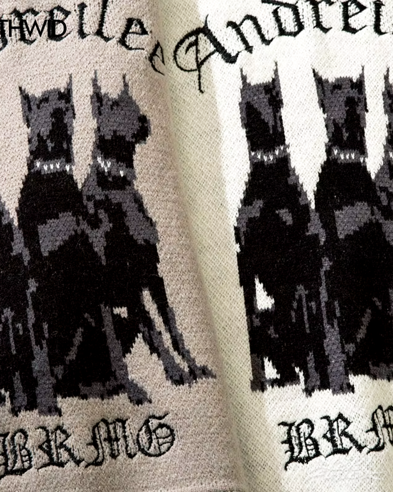 OFFSEAL Doberman Sweater