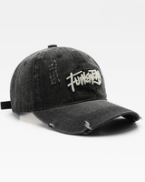 OFFSEAL Embroidered Denim Cap