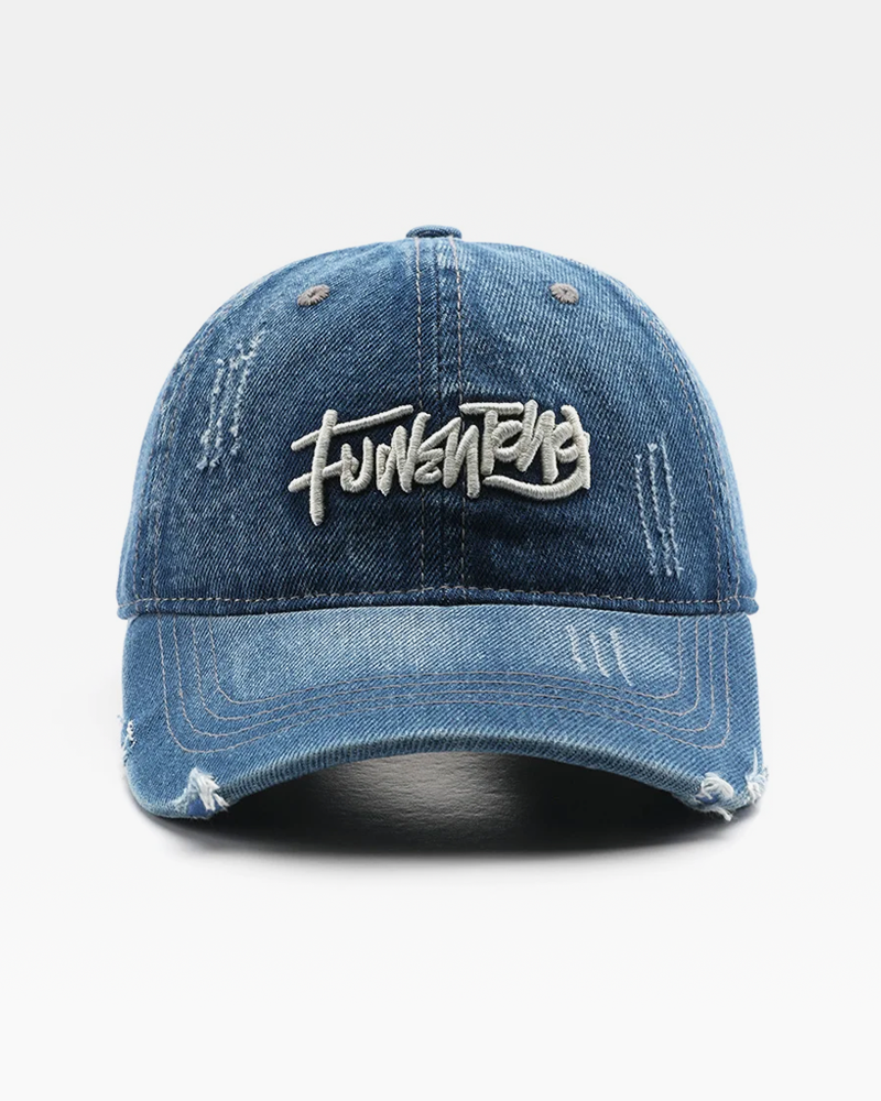 OFFSEAL Embroidered Denim Cap
