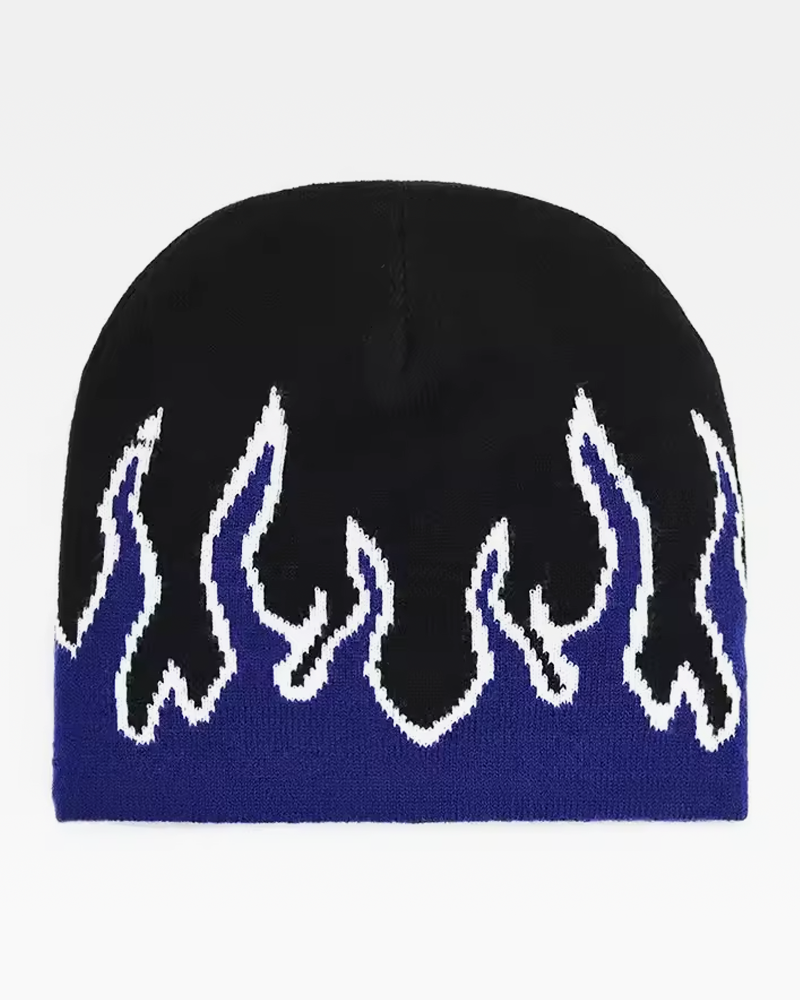 OFFSEAL Y2K Flame Beanie