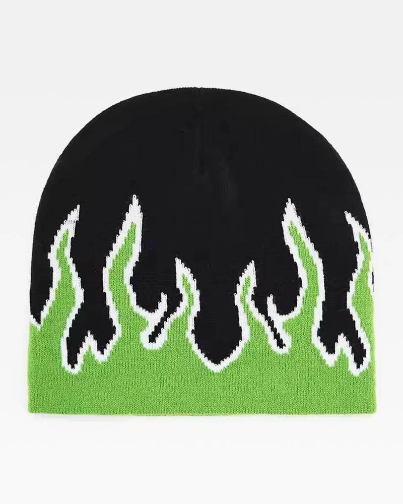 OFFSEAL Y2K Flame Beanie