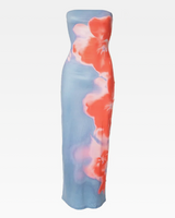 OFFSEAL Floral Print Maxi Dress