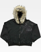 OFFSEAL Fur Hood Hoodie