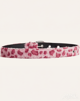 OFFSEAL Fur Leopard Belt
