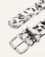 OFFSEAL Fur Leopard Belt