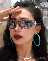 OFFSEAL Y2K Futuristic Sunglasses