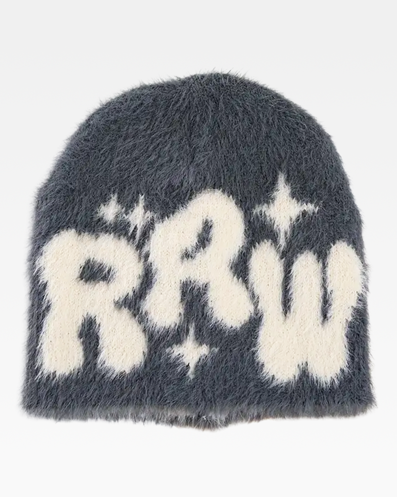 OFFSEAL Y2K Fuzzy Beanie
