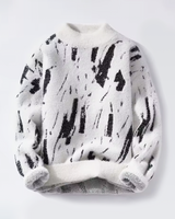 OFFSEAL Fuzzy Sweater