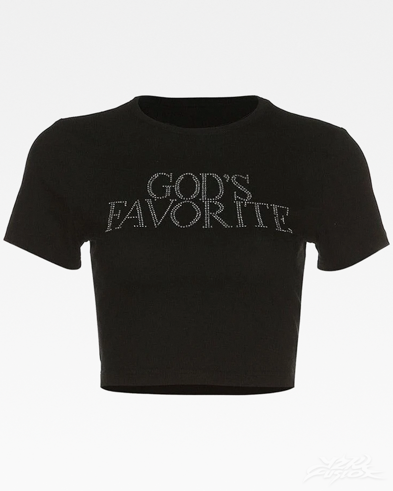 OFFSEAL God's Favorite Crop Top