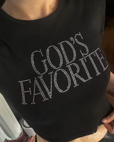 OFFSEAL God's Favorite Crop Top