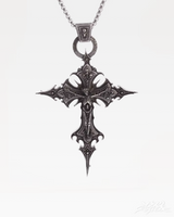 OFFSEAL Gothic Cross Necklace