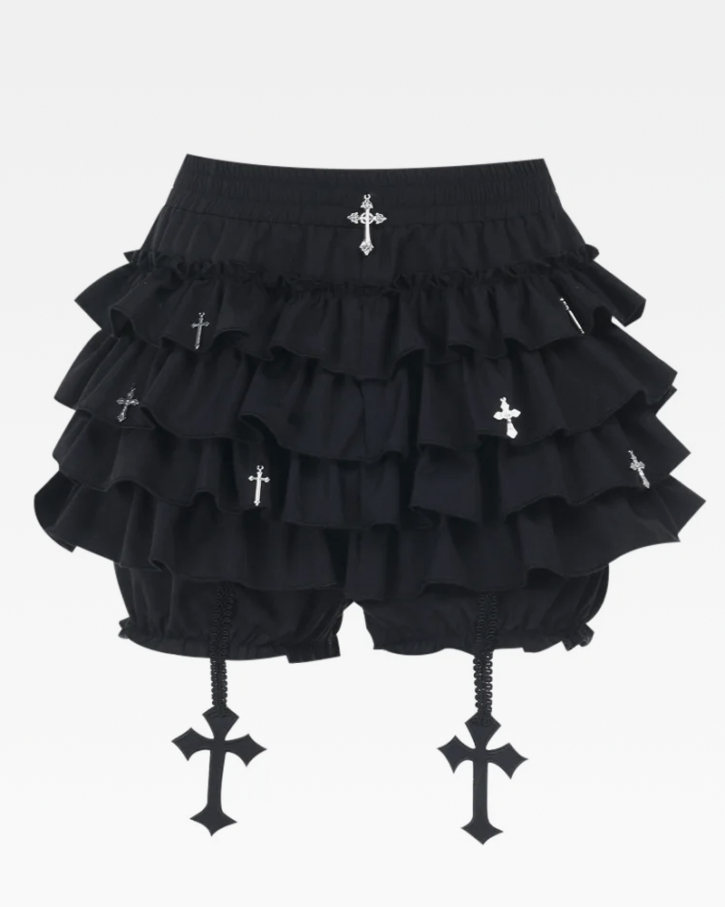 OFFSEAL Gothic Mini Skirt