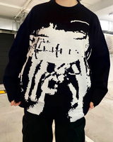 OFFSEAL Graphic Knit Sweater