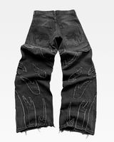 OFFSEAL Grunge Baggy Jeans 2