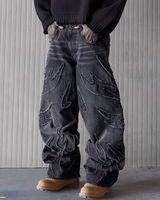 OFFSEAL Grunge Baggy Jeans 2