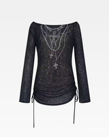 OFFSEAL Grunge Long-Sleeve