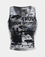 OFFSEAL Grunge Tank Top Women