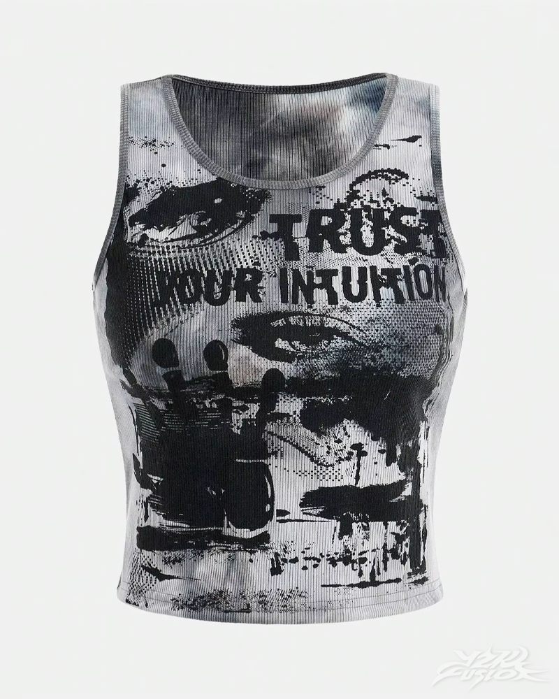 OFFSEAL Grunge Tank Top Women