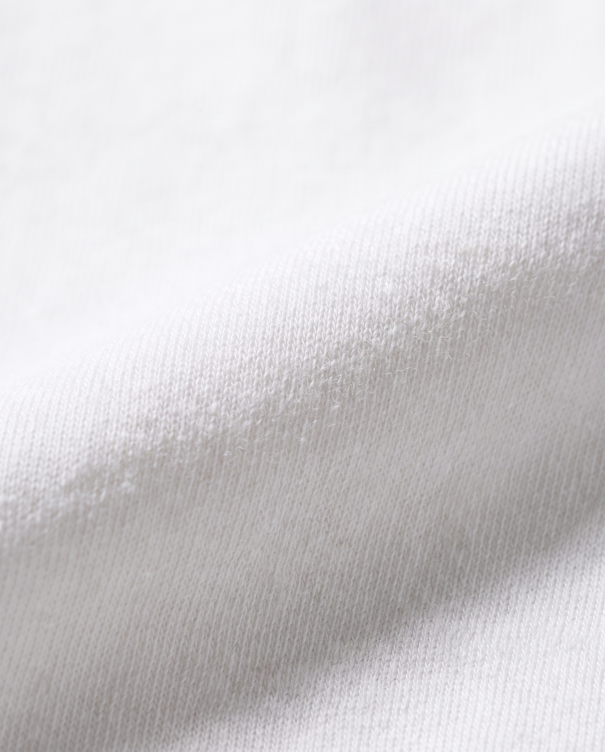 Oversized Cotton Terry Crewneck — White
