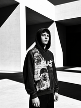 BLAST Vintage Wash Graphic Hoodie