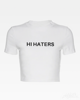 OFFSEAL Hi Haters Bye Haters Crop Top