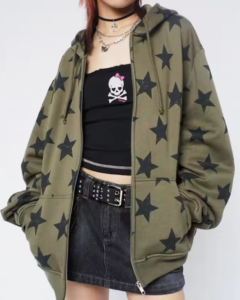 OFFSEAL Hoodie with Stars