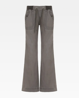 OFFSEAL Low-Rise Flare Pants
