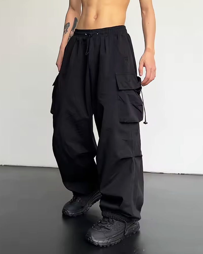 OFFSEAL Men's Baggy Cargo Pants