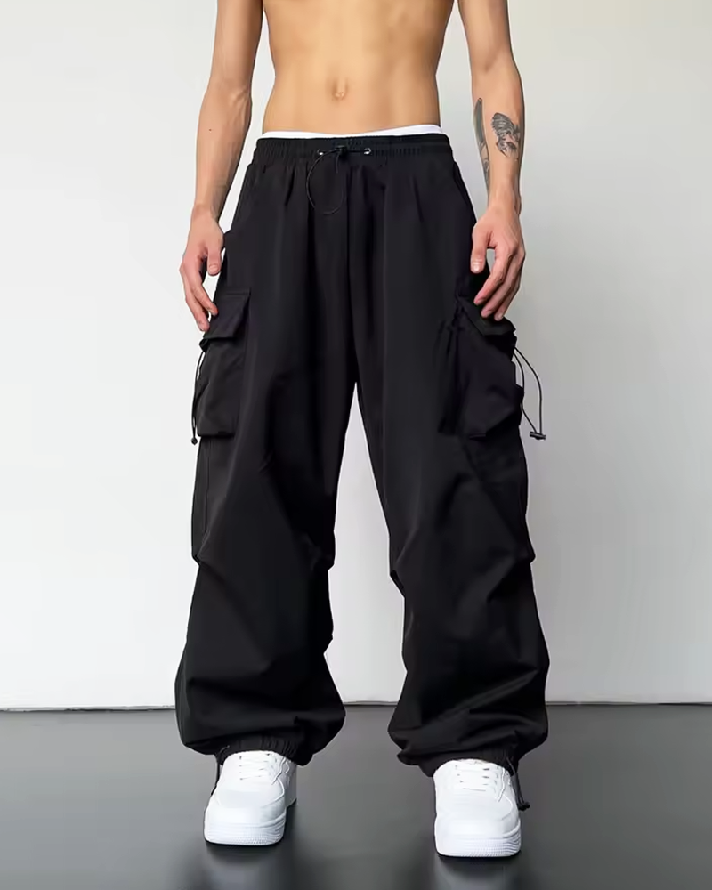 OFFSEAL Men's Baggy Cargo Pants