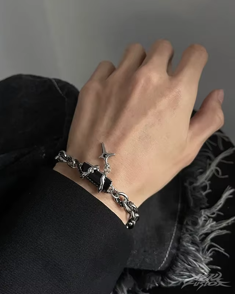 OFFSEAL Y2K Men's Gothic Bracelet