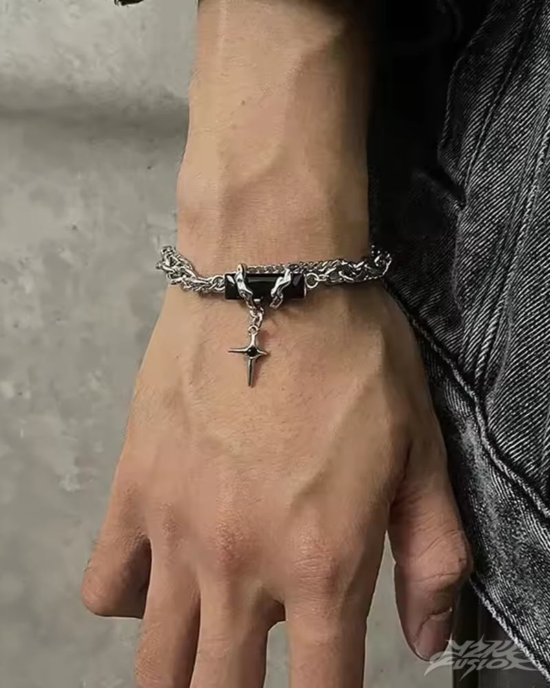 OFFSEAL Y2K Men's Gothic Bracelet