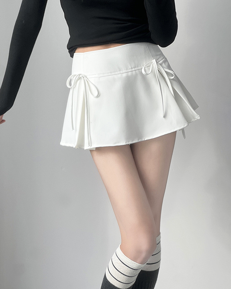 OFFSEAL Mini Skirt with Bow
