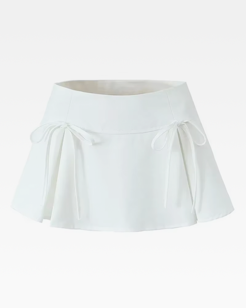 OFFSEAL Mini Skirt with Bow