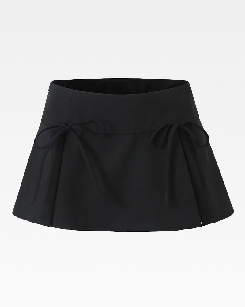 OFFSEAL Mini Skirt with Bow