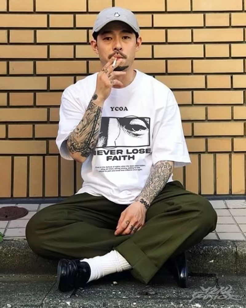 OFFSEAL Y2K "Never Lose Faith" Shirt