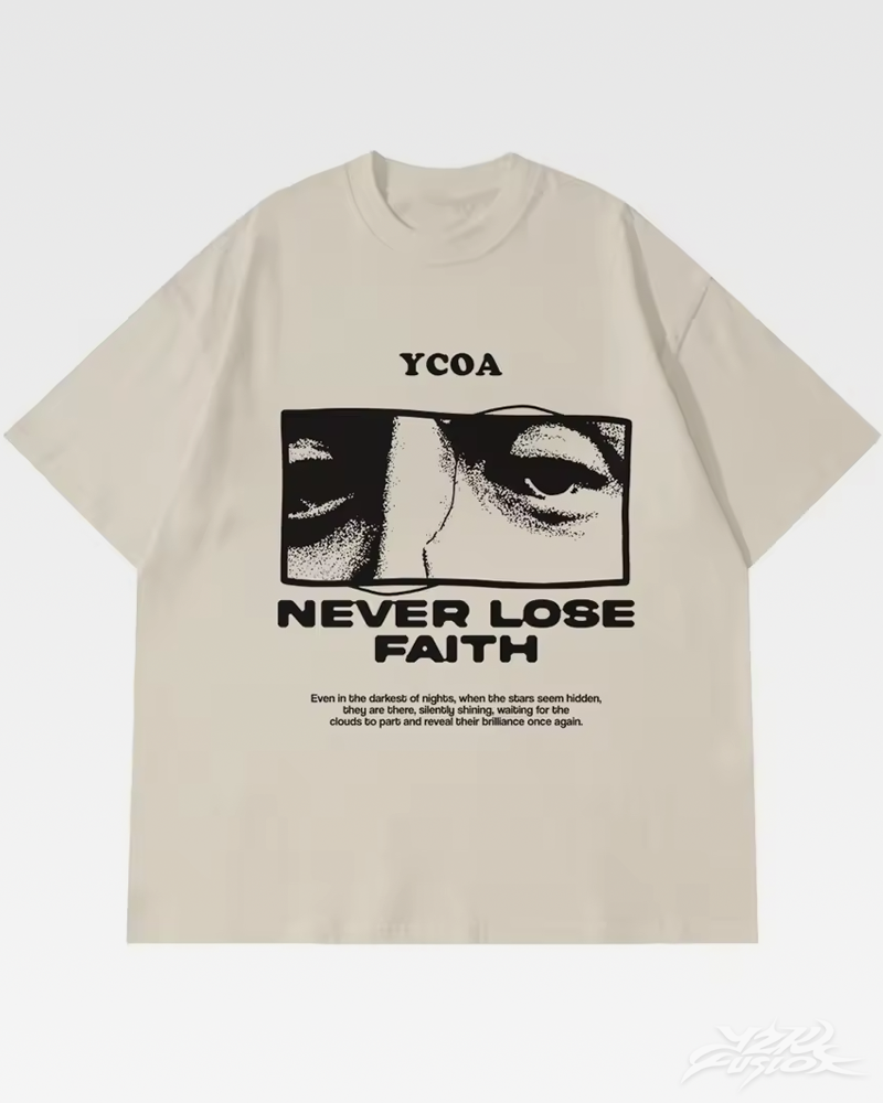 OFFSEAL Y2K "Never Lose Faith" Shirt