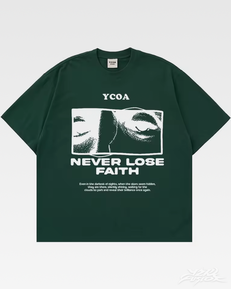 OFFSEAL Y2K "Never Lose Faith" Shirt