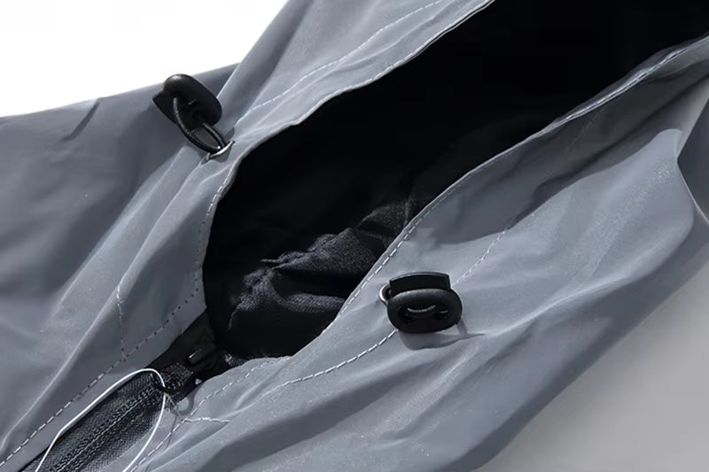 Night Reflective Hooded Jacket