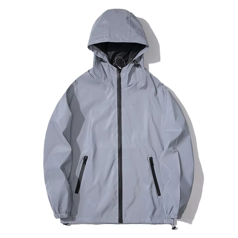 Night Reflective Hooded Jacket