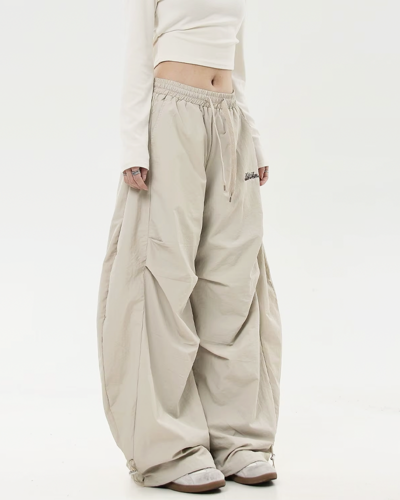 OFFSEAL Y2K Oversize Parachute Pants