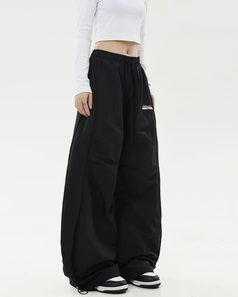 OFFSEAL Y2K Oversize Parachute Pants