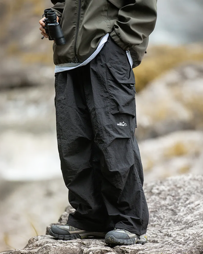 OFFSEAL Men's Parachute Cargo Pants