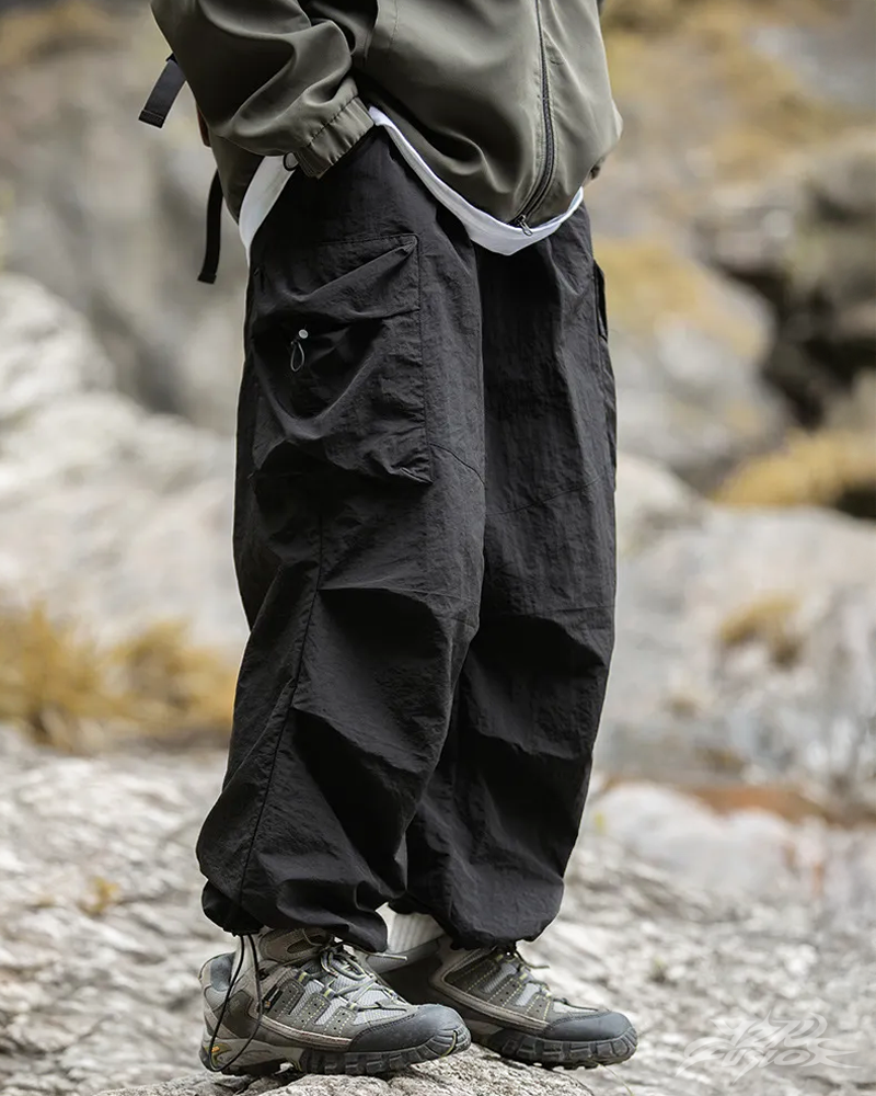 OFFSEAL Men's Parachute Cargo Pants